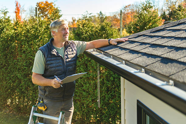 Professional Roofing technician working in Waretown, NJ